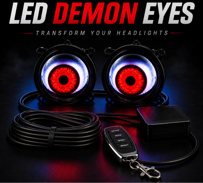 Alyvora ViperEyes™ Animated RGB Headlight Kit