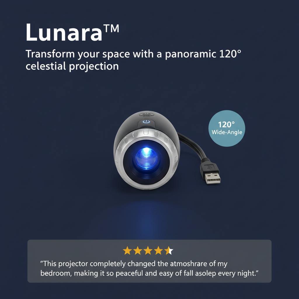 Lunara™ - Galaxy Projector