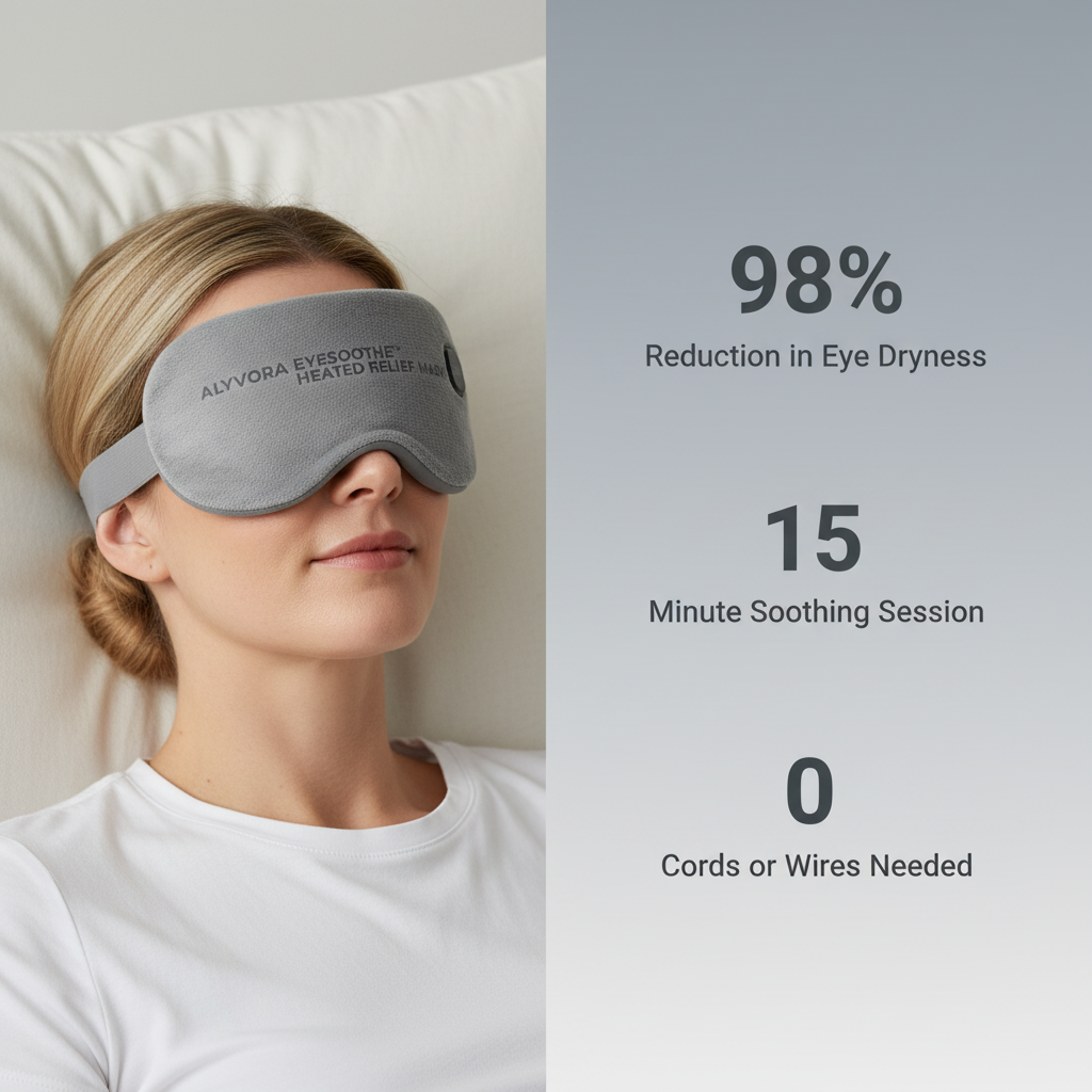 Alyvora EyeSoothe™ Heated Relief Mask